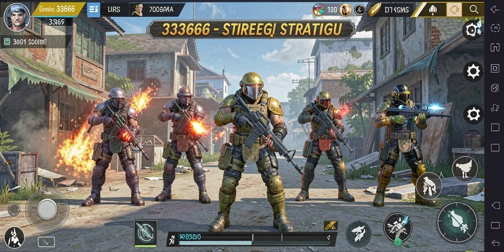 Tangkapan layar gameplay strategi yang menegangkan dan menantang.