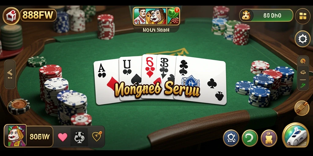 Tampilan menarik dengan gameplay Domino yang seru.