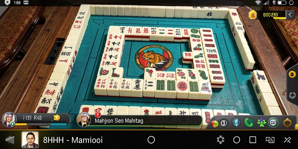 Gameplay Mahjong menarik di 8HHH dengan berbagai tantangan.