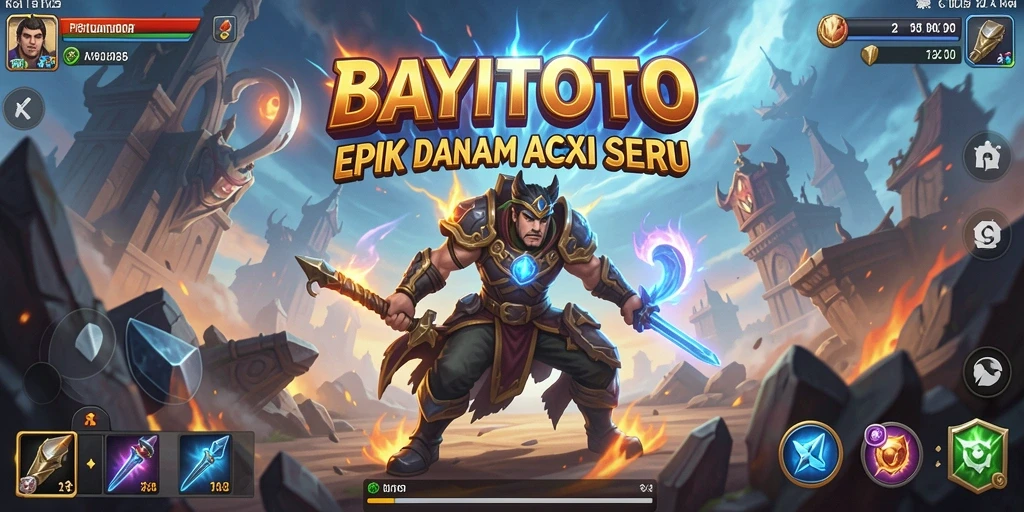 Tampilan gameplay <strong>BAYITOTO</strong> dalam aksi penuh keseruan.