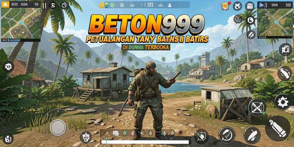 Gameplay BETON999 yang menakjubkan dalam dunia terbuka.