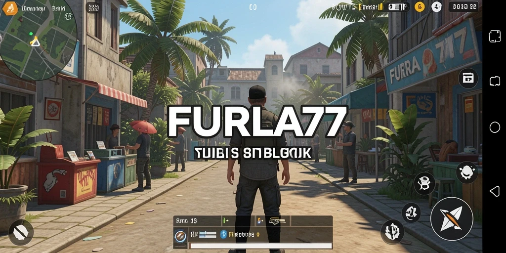 Screenshot FURLA77 menunjukkan gameplay simulasi yang imersif dan interaktif.