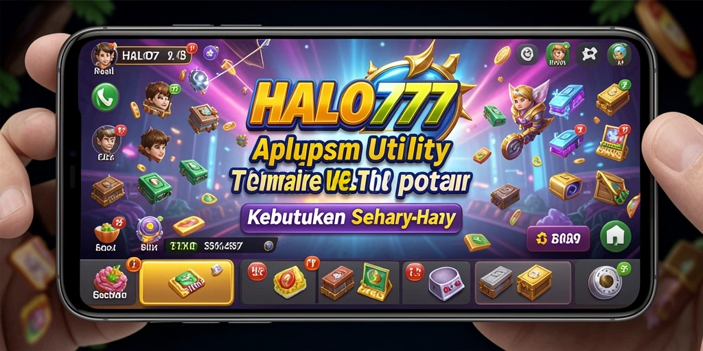 Tampilan antarmuka <strong>HALO777</strong> yang sederhana dan intuitif.