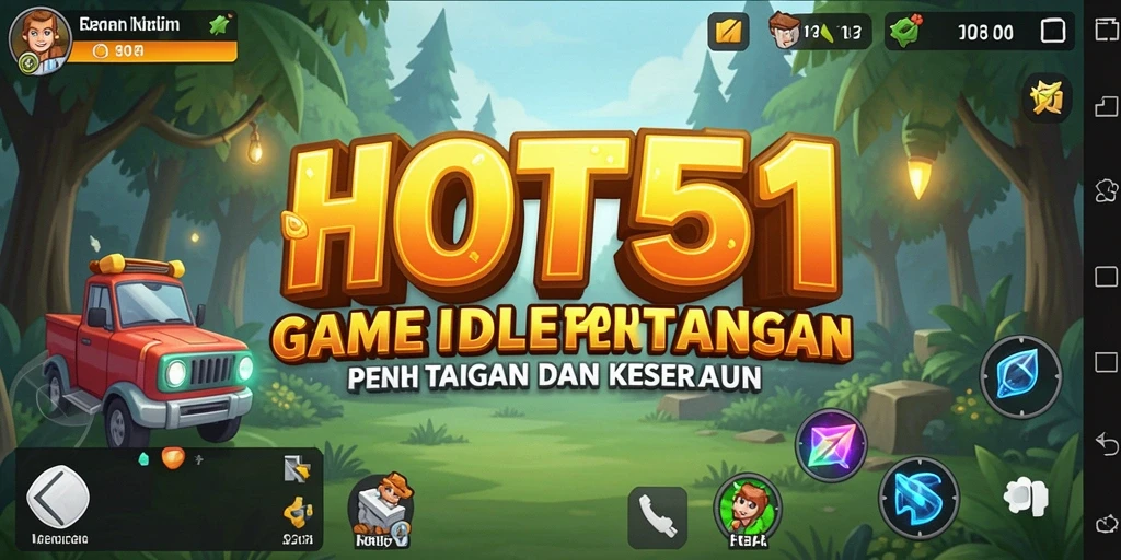 Tangkapan layar HOT51 menampilkan gameplay Idle yang seru.
