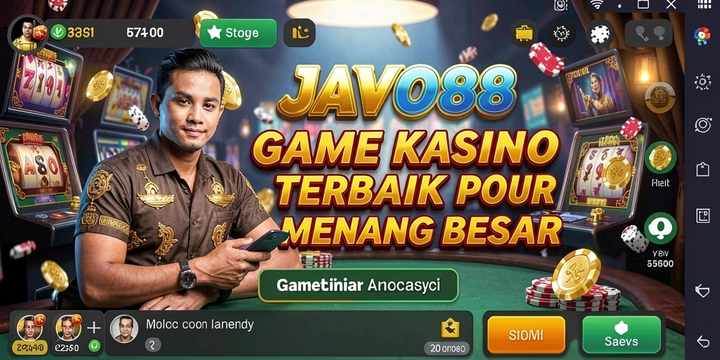 Gameplay JAVO88 yang mendebarkan dan penuh aksi kasino.