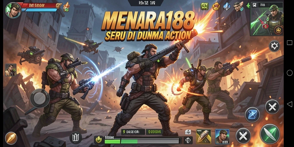Tampilan gameplay seru di MENARA188 dengan aksi yang mendebarkan.