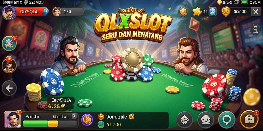 Tampilan gameplay OLXSLOT dengan suasana QiuQiu yang mendebarkan.