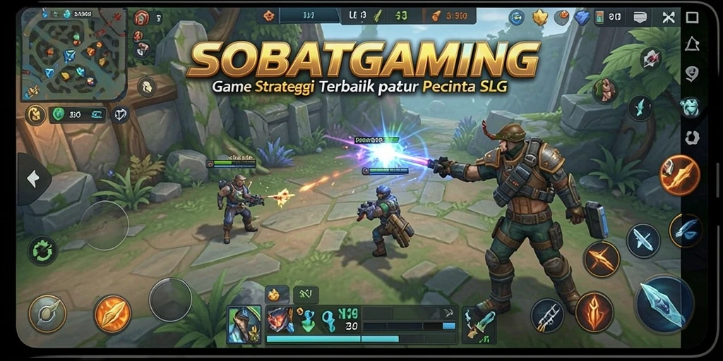 Tampilan menarik dari gameplay strategi SOBATGAMING.