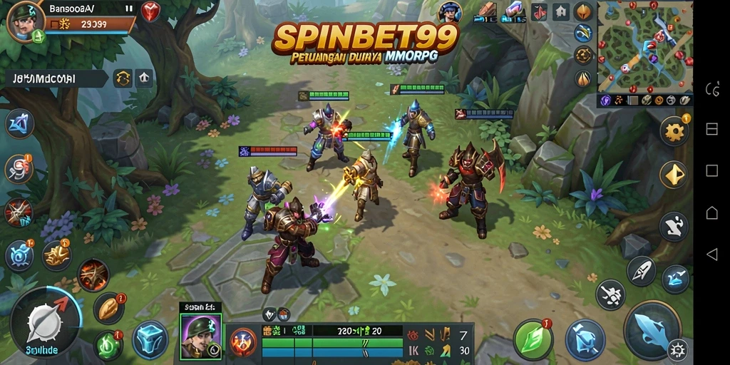 Gameplay seru SPINBET99 dengan aksi pertarungan yang intens.