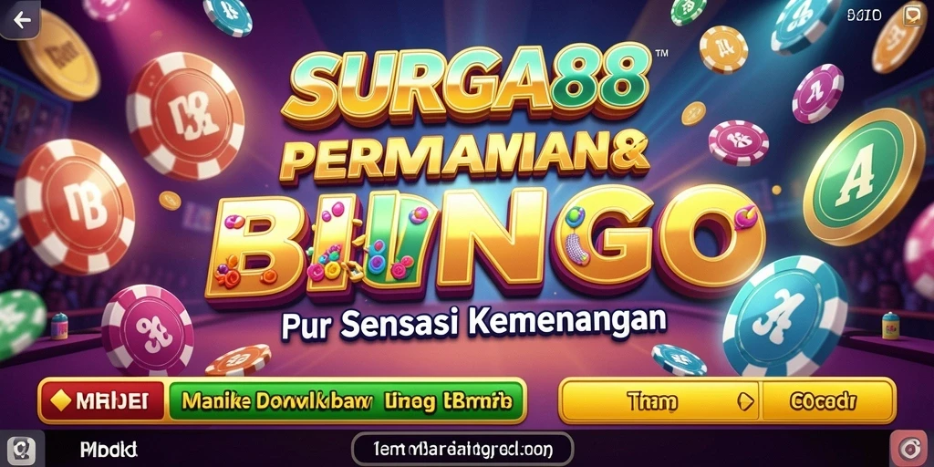 Gameplay seru di SURGA88 saat bermain Bingo.
