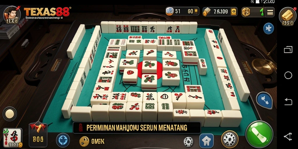Tangkapan layar utama dari gameplay seru TEXAS88.