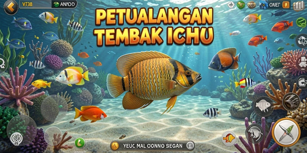 Gameplay seru Tembak Ikan di VT38.