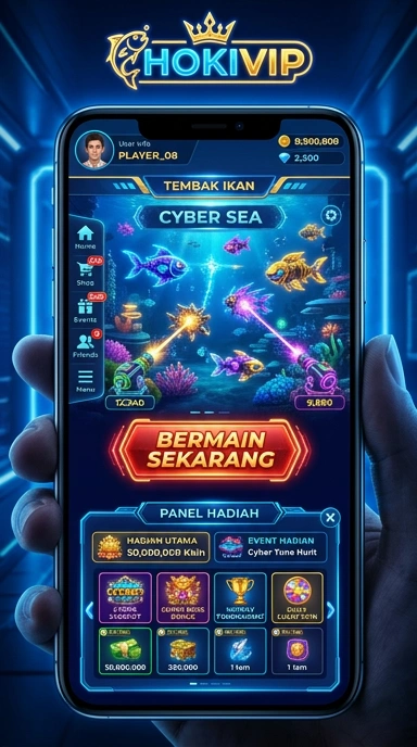 Ikon aplikasi hokivip yang menarik dan mudah dikenali.